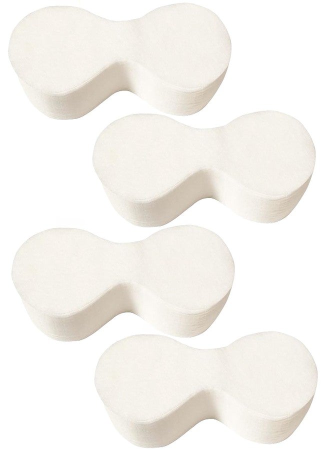 HNOYGNU 400 Sheets Disposable Eye Mask Paper, Non Woven DIY Eye Paper, Cotton Spa Eye Pads for Facials, Disposable Eye Pillow Covers Moisture Retention - Image 1